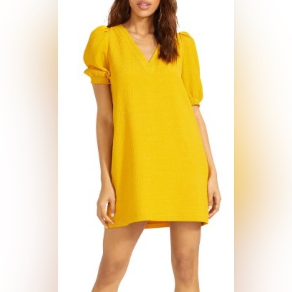 BB Dakota by Steve Madden Fields of Gold Mini Dress.  Sz Small